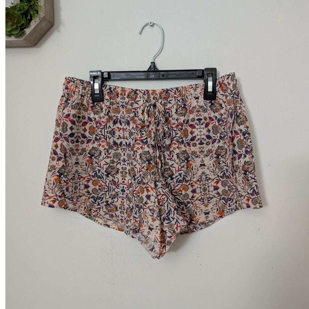Intermix 100% silk shorts